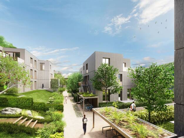 Wohnung zum Kauf - Neubau provisionsfrei 559.000 € 2 Zimmer 60,9 m² 1. Geschoss Ziegelhausen Heidelberg 69118