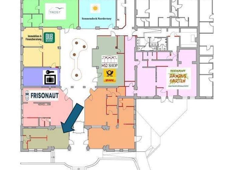 Restaurant zur Miete 1.450 € 47 m² Gastrofläche Norderney 26548