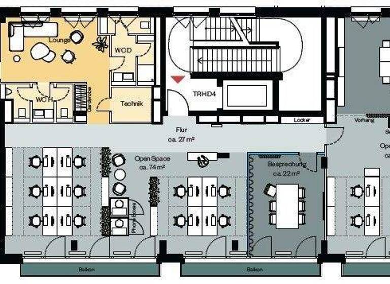 Bürofläche zur Miete provisionsfrei 21 € 310 m² Bürofläche teilbar ab 310 m² Ottensen Hamburg 22763