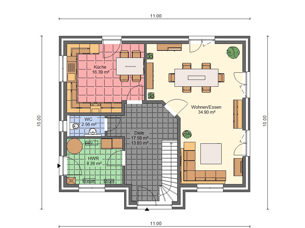 Einfamilienhaus zum Kauf 448.771 € 5 Zimmer 158 m²<br/>Wohnfläche 759 m²<br/>Grundstück Schenefeld Schenefeld 25560