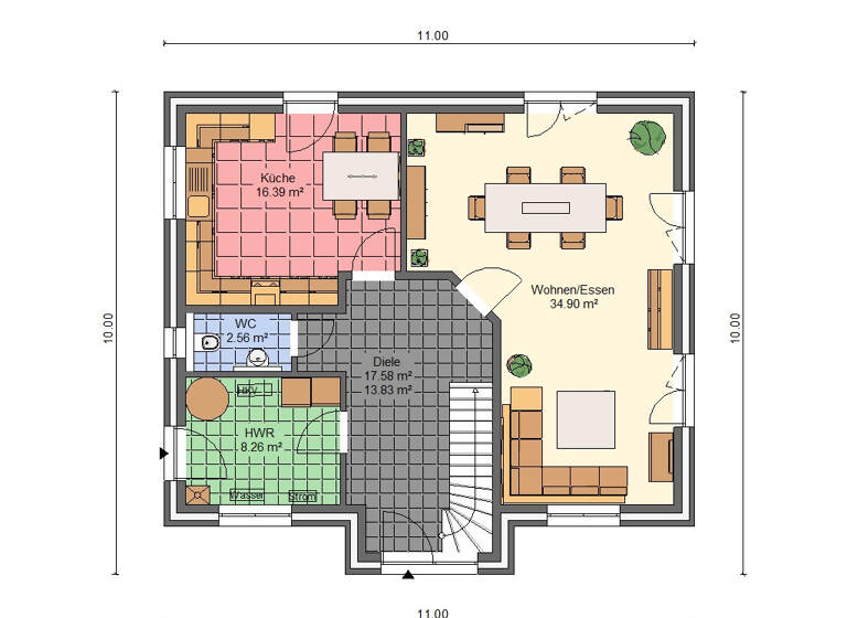 Einfamilienhaus zum Kauf 436.331 € 5 Zimmer 158 m² 759 m² Grundstück Schenefeld 25560
