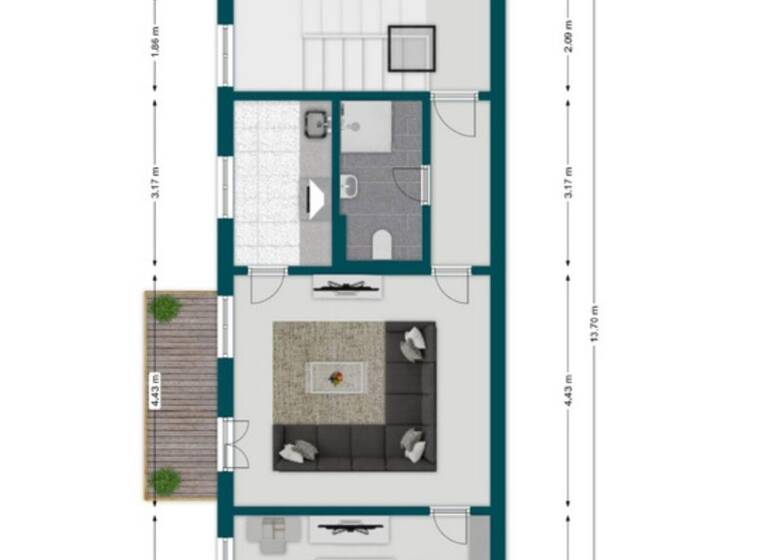 Wohnung zum Kauf 95.000 € 2 Zimmer 52,7 m² Stadtfeld Ost Magdeburg 39108