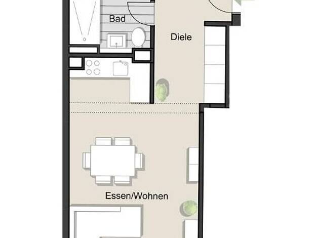 Wohnung zum Kauf provisionsfrei 399.900 € 2 Zimmer 57,7 m² 2. Geschoss Kasparstr. 14 Neustadt-Nord Innenstadt 50670