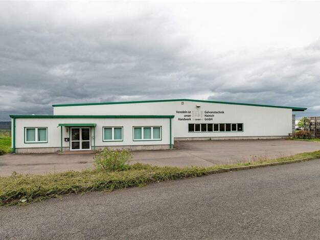Produktionshalle zur Miete 2,95 € 2.500 m² Lagerfläche Industriestraße 5 Schönau Hörselberg-Hainich 99820