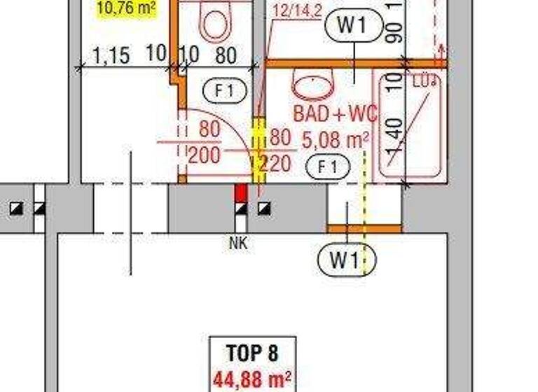 Wohnung zum Kauf - Erstbezug 228.900 € 2 Zimmer 44,8 m² 1. Geschoss Beckmanngasse Wien 1150
