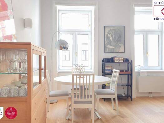 Wohnung zum Kauf 548.000 € 2,5 Zimmer 77 m² 2. Geschoss Wien, Mariahilf 1060