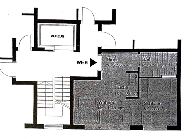 Studio zum Kauf 159.000 € 1 Zimmer 26 m² 1. Geschoss Neuehrenfeld Köln 50823