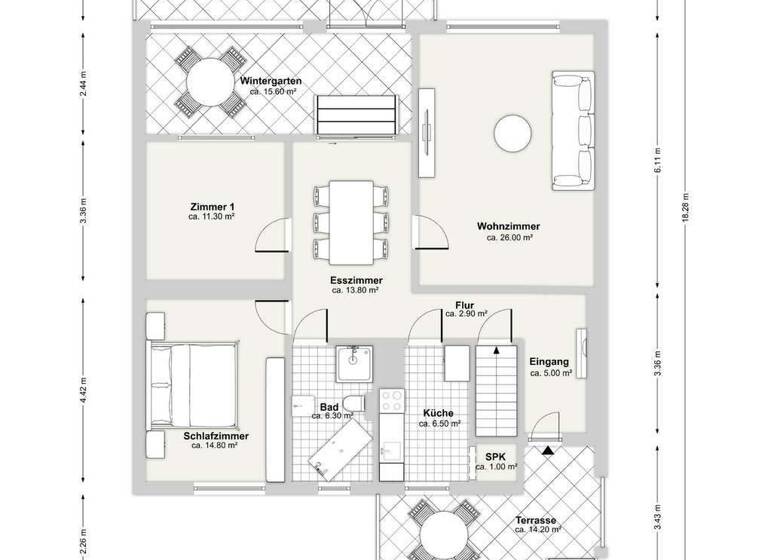 Doppelhaushälfte zum Kauf 199.900 € 3,5 Zimmer 108 m² 1.013 m² Grundstück Böken Alt Meteln OT Böken 19069