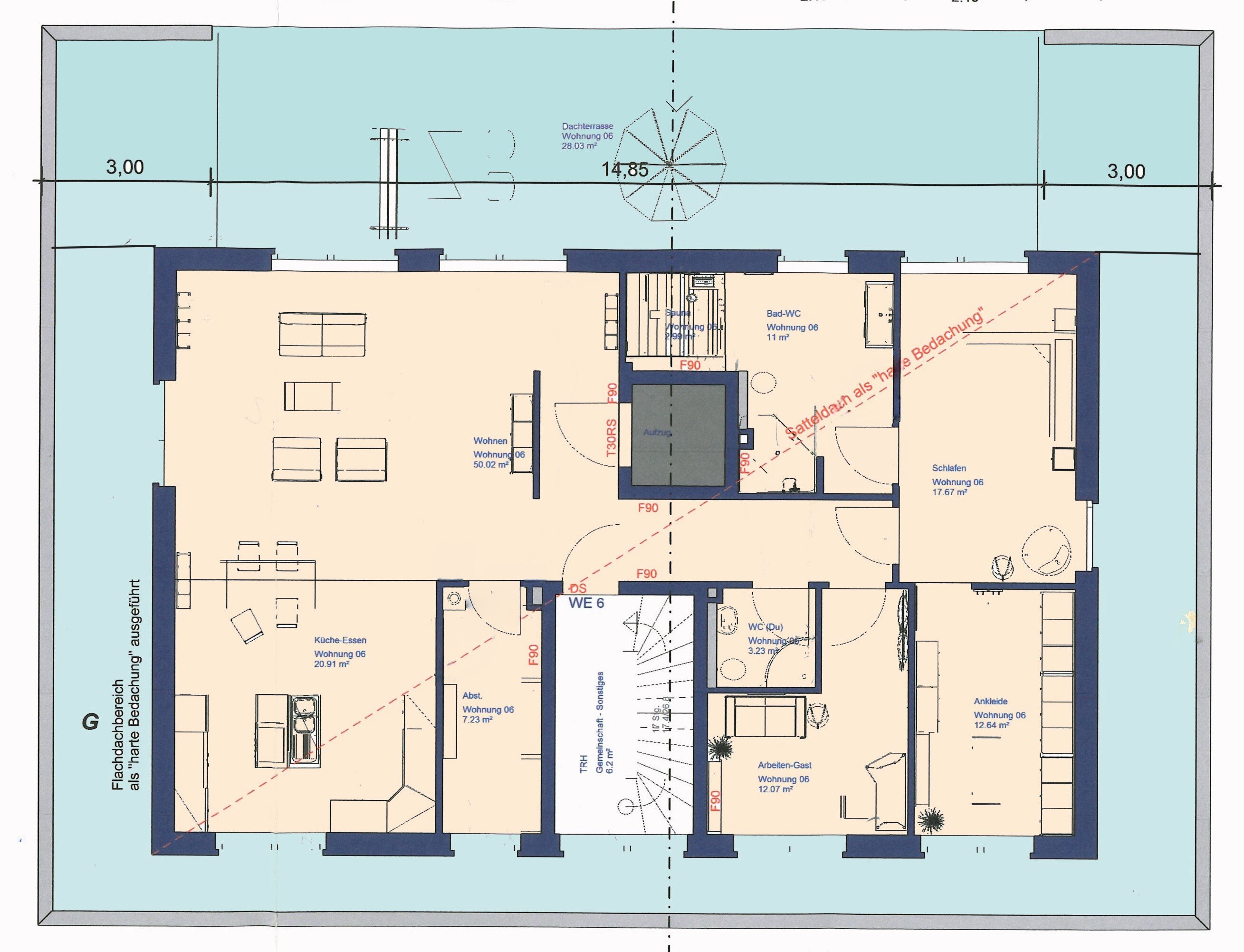 Penthouse zum Kauf provisionsfrei 520.000 € 3 Zimmer 137 m²<br/>Wohnfläche 2.<br/>Geschoss Menzelen-West Alpen 46519