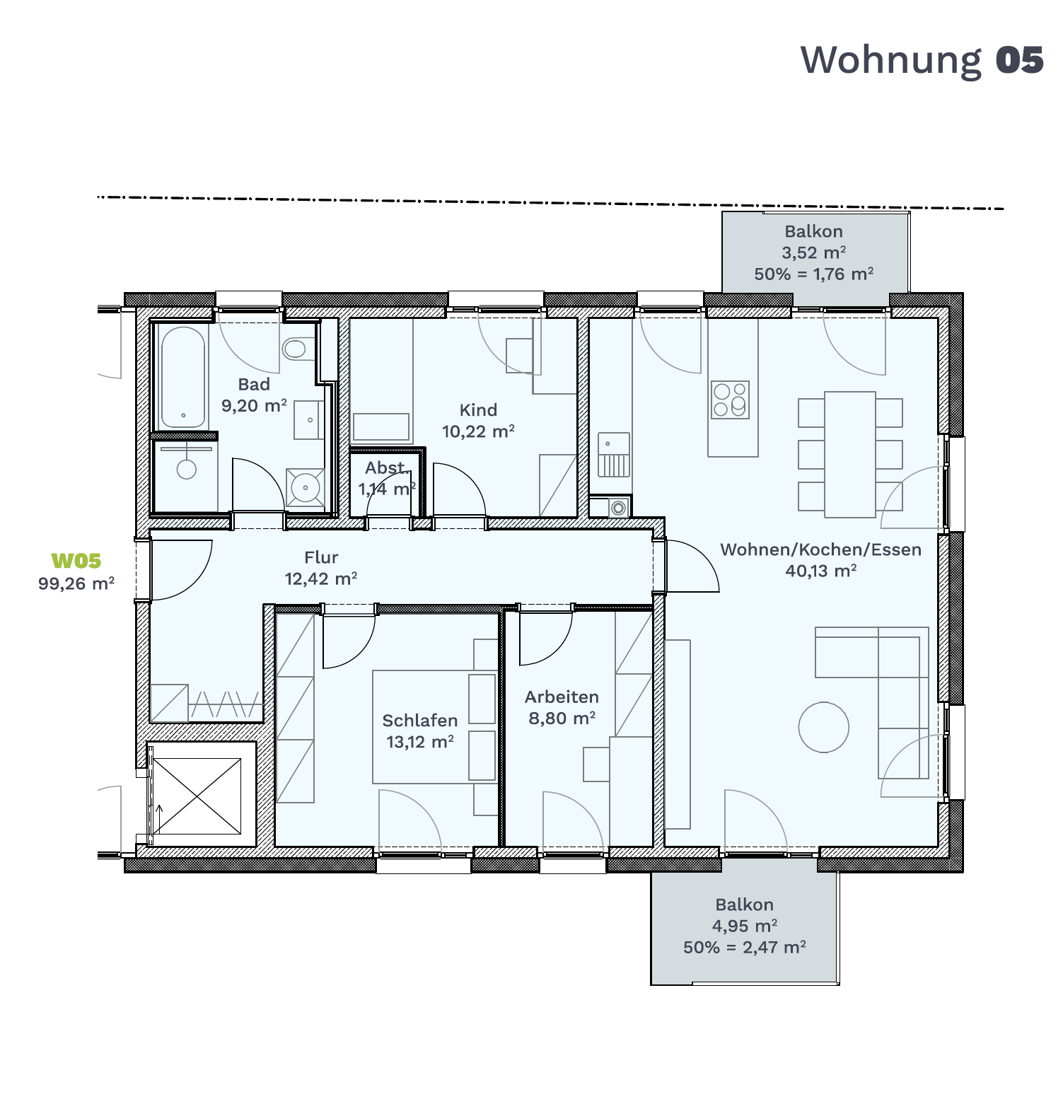 Wohnung zum Kauf provisionsfrei 484.000 € 4 Zimmer 99 m²<br/>Wohnfläche 1.<br/>Geschoss ab sofort<br/>Verfügbarkeit Georgensgmünd Georgensgmünd 91166