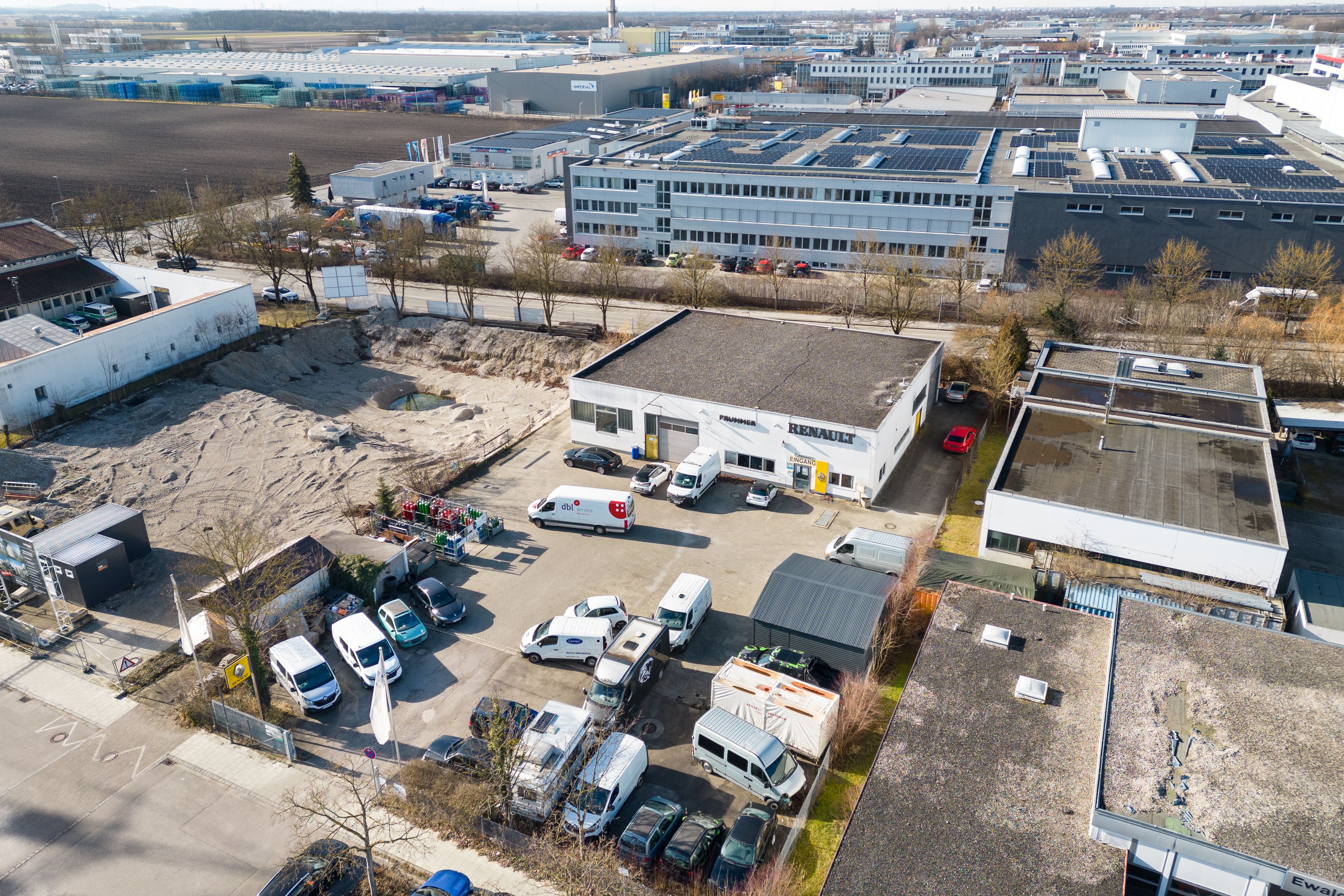 Gewerbegrundstück zum Kauf 2.026 m²<br/>Grundstück Neufahrn Neufahrn bei Freising 85375