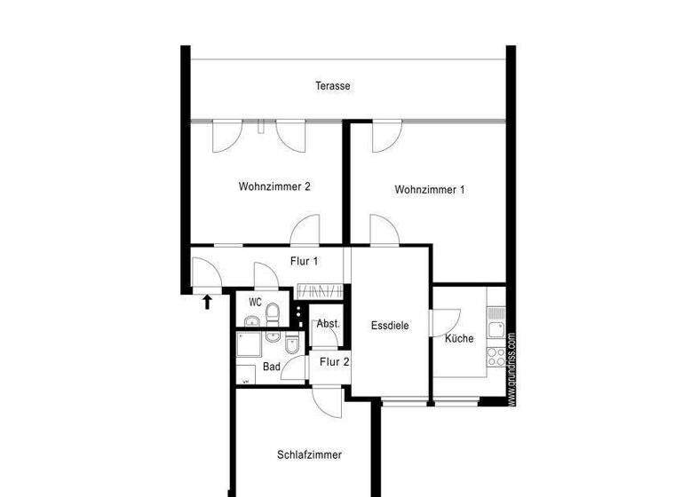 Wohnung zum Kauf 279.000 € 3,5 Zimmer 101 m² Bad Wilhelmshöhe Kassel / Wilhelmshöhe 34131