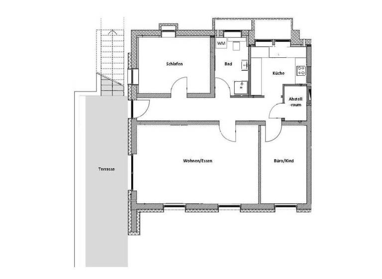 Wohnung zur Miete auf Zeit 2.275 € 3 Zimmer 87 m² frei ab 01.07.2026 Waldhäuser Tübingen 72076