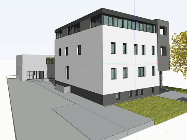 Praxis zur Miete 13,85 € 6 Zimmer 130 m² Bürofläche Dieselstraße 140 Damaschkestraße Halle 06130