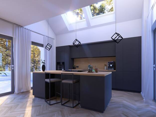 Einfamilienhaus zum Kauf provisionsfrei 774.800 € 5 Zimmer 197 m² 756 m² Grundstück Zum Fleesensee Untergöhren Göhren-Lebbin 17213