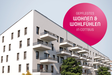 Wohnung zur Miete 834 € 2 Zimmer 56 m² 3. Geschoss frei ab sofort Mitte Cottbus 03046