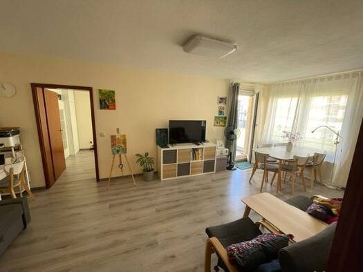 Wohnung zur Miete 770 € 2 Zimmer 52 m² Geschoss 1/4 frei ab 01.11.2026 Hallesche Allee 32 Hagsfeld Karlsruhe 76139