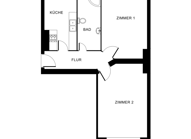 Wohnung zum Kauf 425.900 € 2 Zimmer 64,7 m² 1. Geschoss Neukölln Berlin 12051