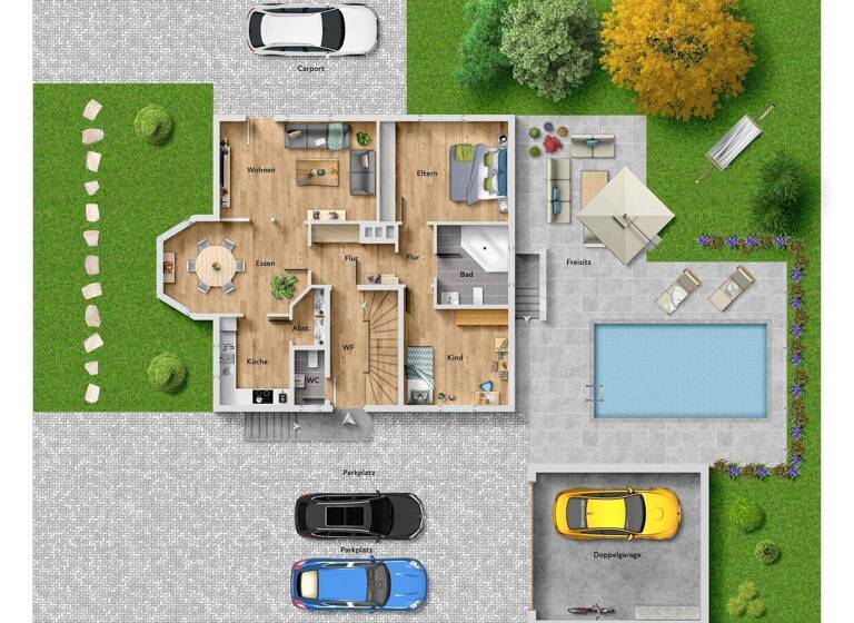 Mehrfamilienhaus zum Kauf 539.000 € 7 Zimmer 160 m² 742 m² Grundstück frei ab sofort Kittersburg Kehl 77694