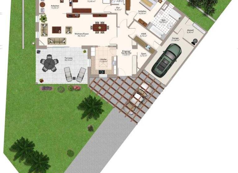 Bungalow zum Kauf 695.000 € 4 Zimmer 156,4 m² 640 m² Grundstück Griesbach Bad Griesbach im Rottal 94086