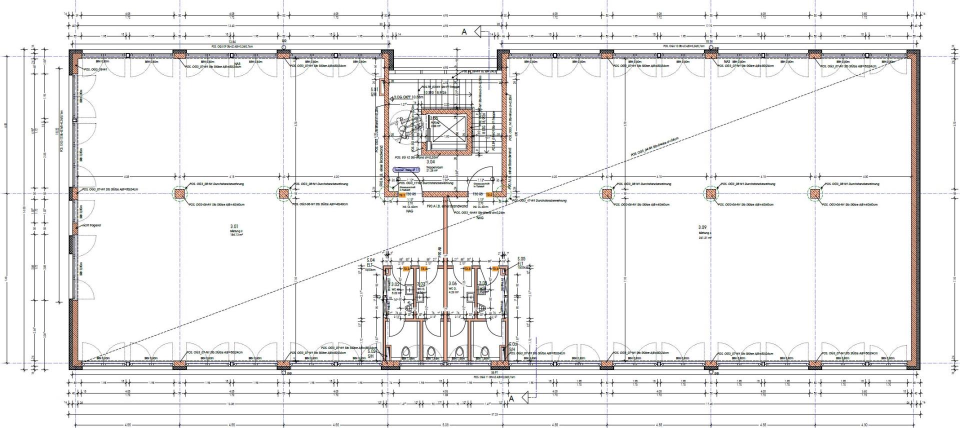 Bürofläche zur Miete 14,50 € 467 m²<br/>Bürofläche ab 206 m²<br/>Teilbarkeit Wandsbek Hamburg 22047