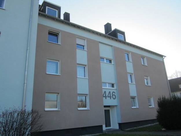 Wohnung zur Miete nur mit Wohnberechtigungsschein 378 € 2,5 Zimmer 58,2 m² 2. Geschoss frei ab 02.08.2025 Martener Str. 446 Marten Dortmund 44379