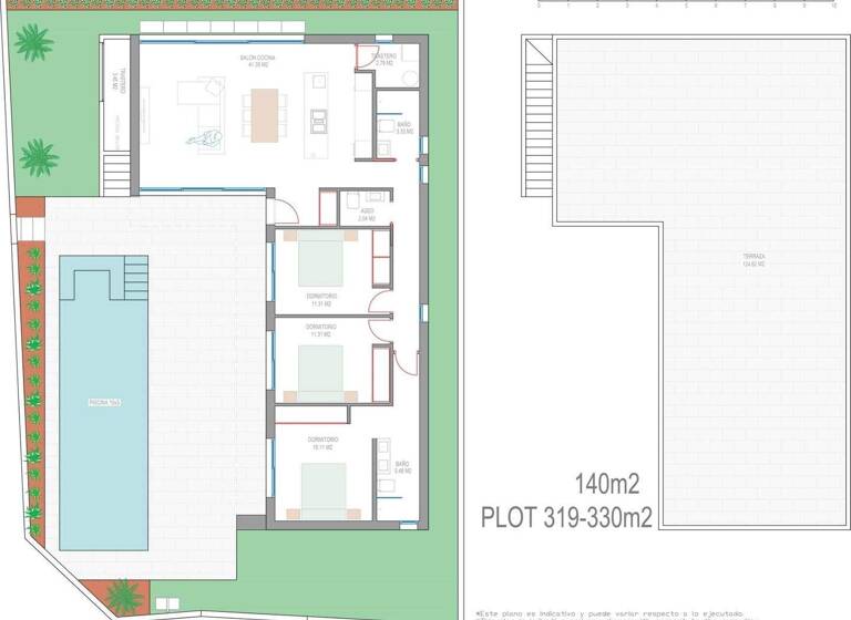 Haus zum Kauf 699.900 € 4 Zimmer 140 m² 319 m² Grundstück José Espronceda San Javier  30730