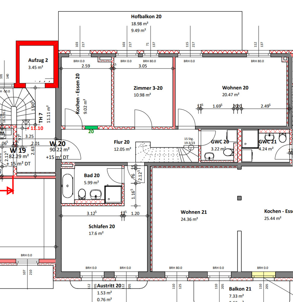 Wohnung zur Miete 1.490 € 3 Zimmer 100,8 m²<br/>Wohnfläche 3.<br/>Geschoss 01.03.2025<br/>Verfügbarkeit Altstadt Schwerin 19055