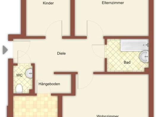 Wohnung zur Miete 729 € 3 Zimmer 72,1 m² 1. Geschoss frei ab 29.09.2026 Königsberger Straße 22 Windberg Nord 41063