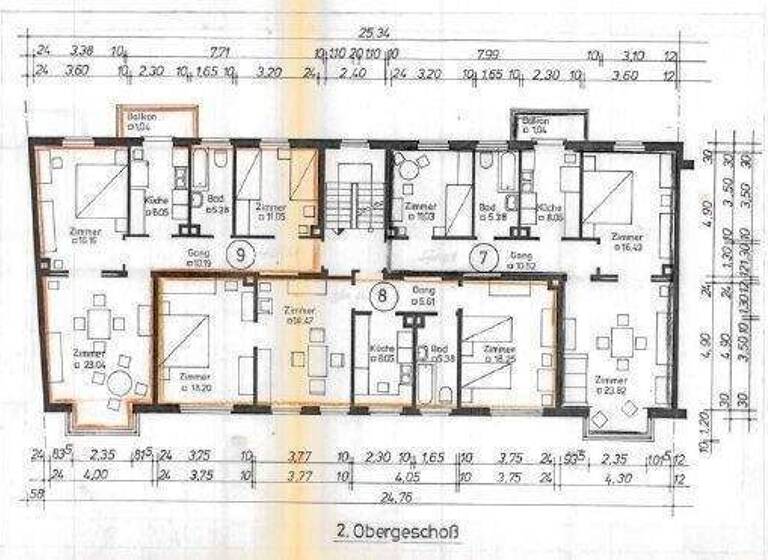 Wohnung zum Kauf 145.000 € 3 Zimmer 75 m² 3. Geschoss frei ab sofort Roßbrunnstr. 21 Innenstadt Schweinfurt 97421