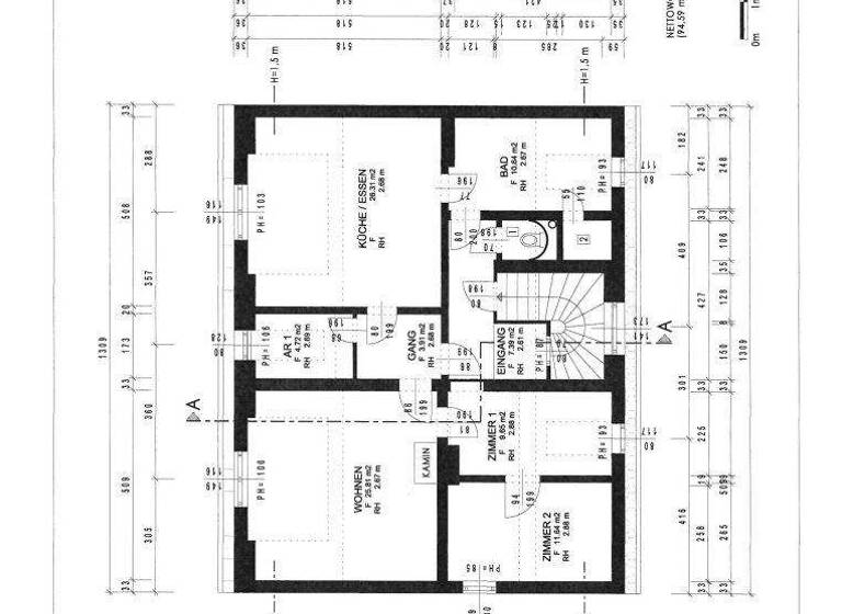 Wohnung zur Miete 749 € 3 Zimmer 94,6 m² 1. Geschoss Eggenberg Graz 8020