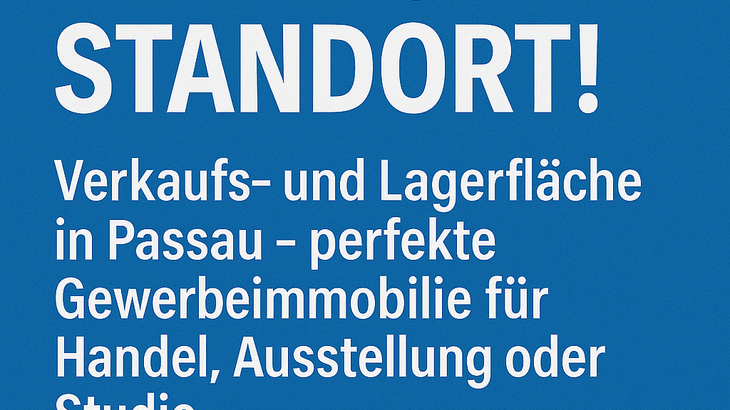 Halle/Industriefläche zur Miete provisionsfrei 720 m² Lagerfläche Haidenhof-Nord Passau 94032
