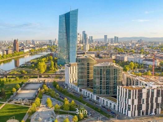 Wohnung zur Miete 1.960 € 2 Zimmer 64 m² 6. Geschoss Ostend Frankfurt am Main 60314