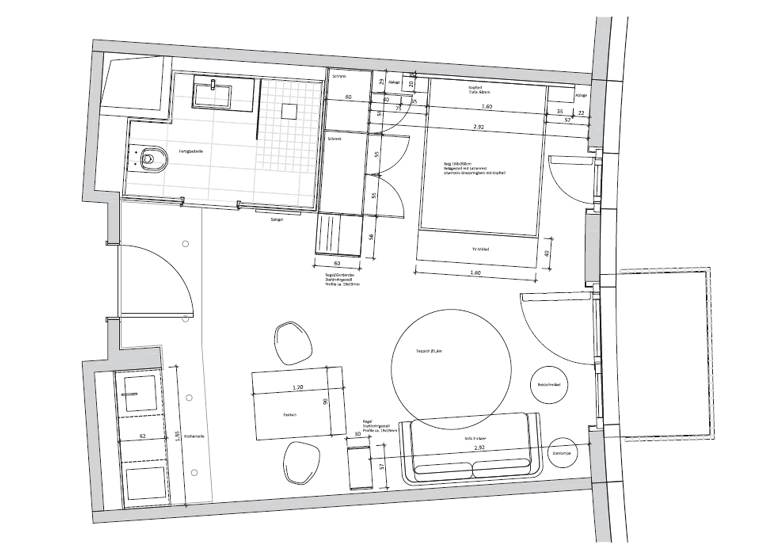 Studio zur Miete 1.290 € 1 Zimmer 43 m²<br/>Wohnfläche ab sofort<br/>Verfügbarkeit Lenore-Volz-Straße 11 Bad Cannstatt Stuttgart 70372