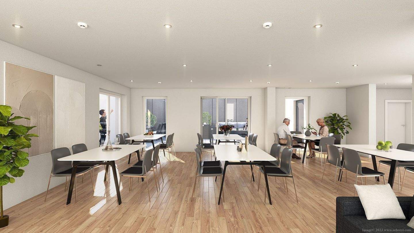 Immobilie in Obermeitingen - Schöne 2-Zimmer-Wohnung mit großzügigen Balkon in der Seniorenresidenz Mauritius, Obermeitingen - Bild 2