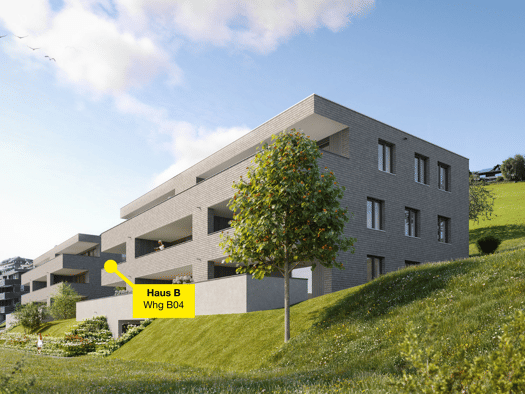 Terrassenwohnung zum Kauf - Erstbezug 491.000 € 3 Zimmer 71,3 m² Engelspitz Sulzberg 6934