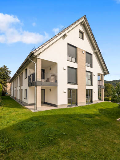 Terrassenwohnung zum Kauf - Neubau 269.000 € 3 Zimmer 92,3 m² 1. Geschoss Bad Laasphe Bad Laasphe 57334