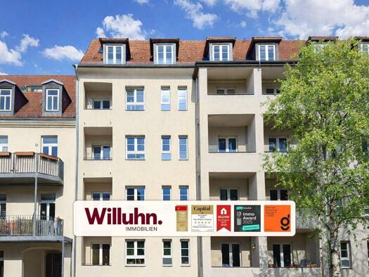 Wohnung zum Kauf 149.000 € 2 Zimmer 44 m² 2. Geschoss Zentrum-Südost Leipzig 04103