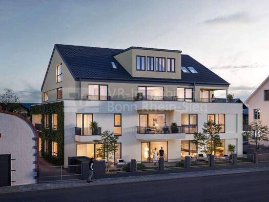 Wohnung zum Kauf - Erstbezug provisionsfrei 549.000 € 4 Zimmer 112,1 m² EG Spich Troisdorf 53842
