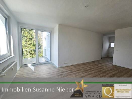 Wohnung zur Miete 524 € 3 Zimmer 77 m² 2. Geschoss Scheideweg 63 h Scholven Gelsenkirchen-Nord 45896