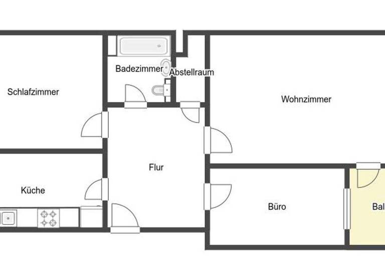 Wohnung zum Kauf 220.000 € 3 Zimmer 76 m² 1. Geschoss Rahlstedt Hamburg 22145