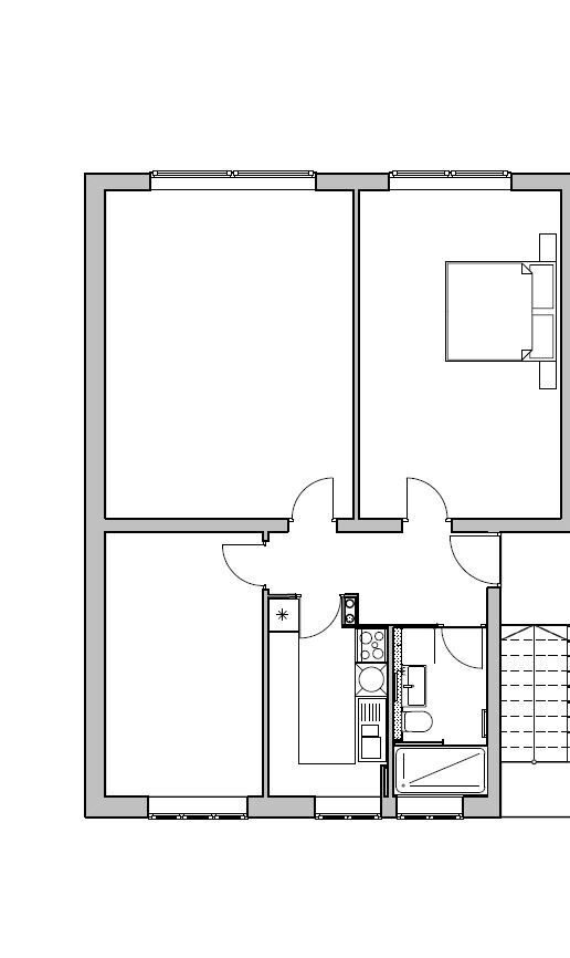 Wohnung zur Miete 1.400 € 3 Zimmer 78 m²<br/>Wohnfläche ab sofort<br/>Verfügbarkeit Sachsenhäuer Landwehrweg 155 Sachsenhausen - Süd Frankfurt am Main 60599