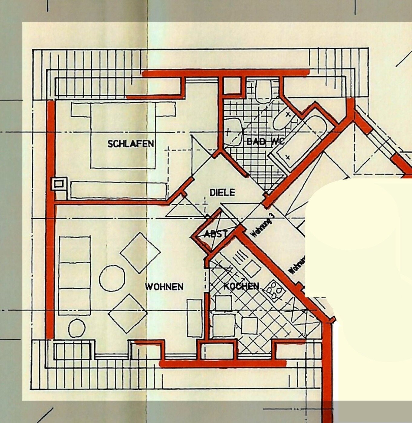 Studio zur Miete 480 € 2 Zimmer 51 m²<br/>Wohnfläche 1.<br/>Geschoss 01.02.2025<br/>Verfügbarkeit Fellerich Tawern 54456