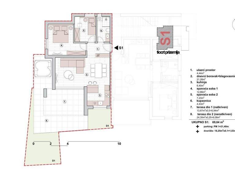 Wohnung zum Kauf 402.000 € 3 Zimmer Primosten 22202