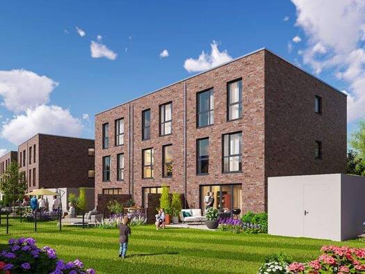 Reihenendhaus zum Kauf - Neubau 929.000 € 5 Zimmer 153,5 m² 412 m² Grundstück Berschener Weg 26 Kettwig Essen 45219