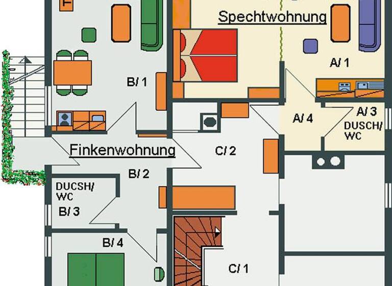 Wohnung zur Miete Wohnen auf Zeit 1.000 € 2 Zimmer 38 m² frei ab sofort Mußbach Neustadt an der Weinstraße 67435