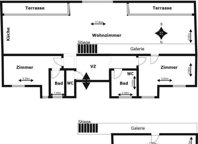 Büro zur Miete 2.350 € 3 Zimmer Münzwardeingasse Wien 1060