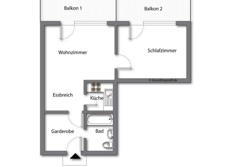 Wohnung zum Kauf 115.000 € 2 Zimmer 47 m² Grünau im Almtal 4645