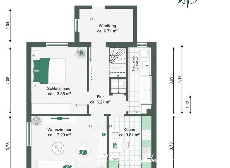 Doppelhaushälfte zum Kauf 160.000 € 4 Zimmer 100 m² 809 m² Grundstück Flechtingen 39345