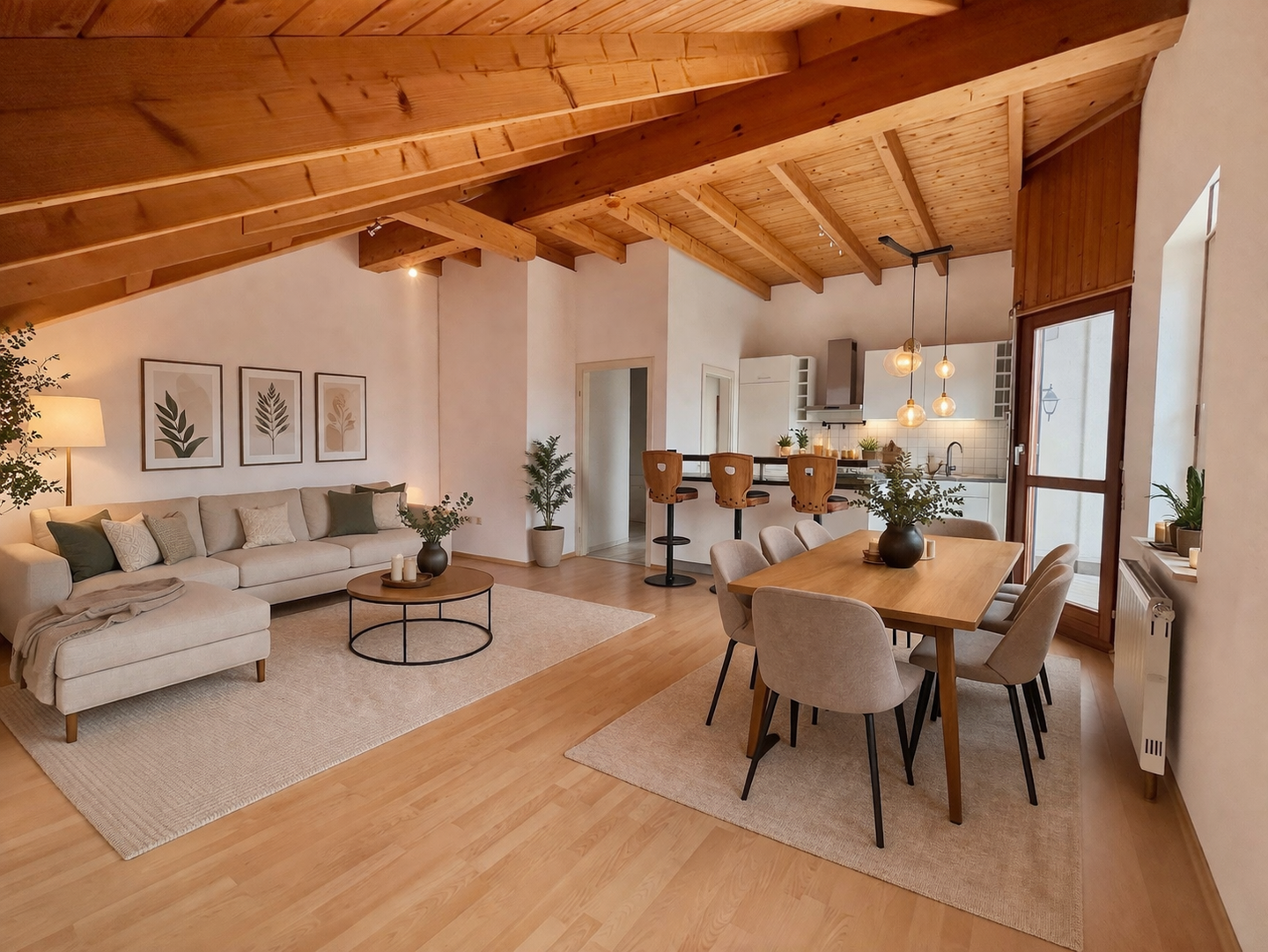 Immobilie in Wutöschingen - Charmante 2,5-Zimmer-Dachgeschosswohnung in Horheim - Bild 2